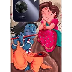 Radhe Krishna Realme C61 Hard Case Back Cover by Casekaro