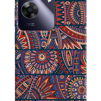 African Culture Design Realme C61 Hard Case Back Cover by Casekaro