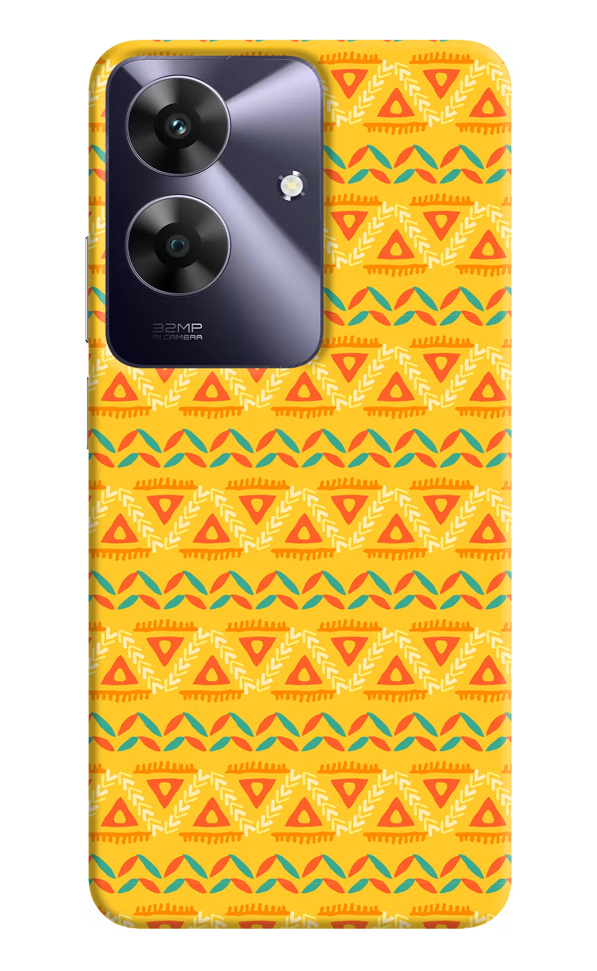 Tribal Pattern Realme C61 Hard Case Back Cover by Casekaro