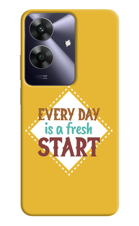 Every day is a Fresh Start Realme C61 Back Cover