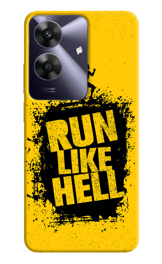 Run Like Hell Realme C61 Back Cover