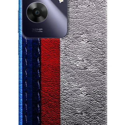 BMW Stripes Realme C61 Hard Case Back Cover by Casekaro