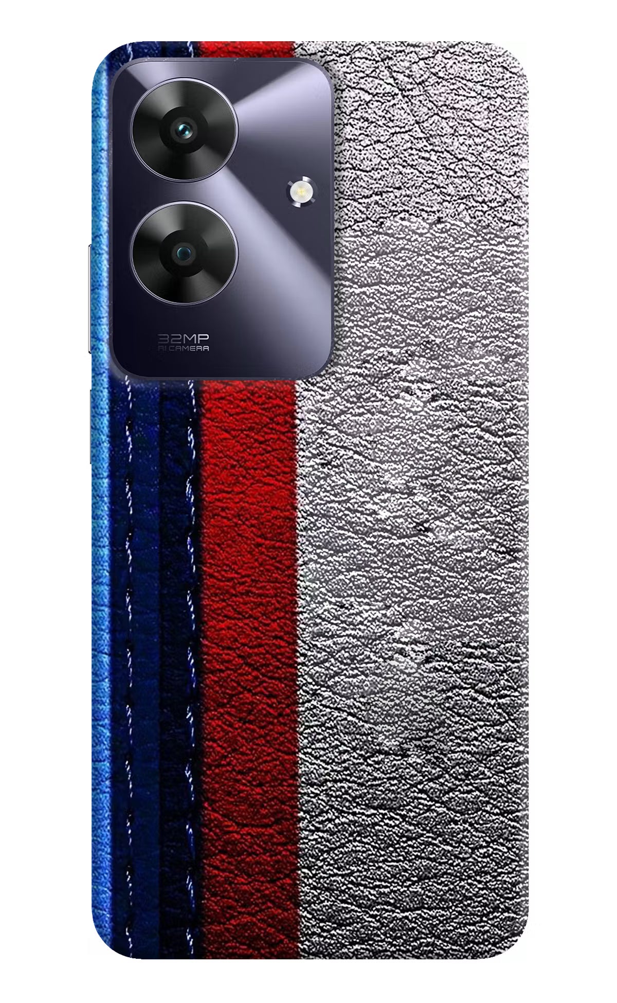 BMW Stripes Realme C61 Hard Case Back Cover by Casekaro