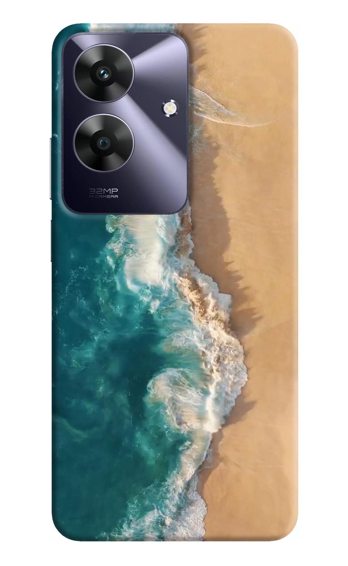 Ocean Beach Realme C61 Back Cover