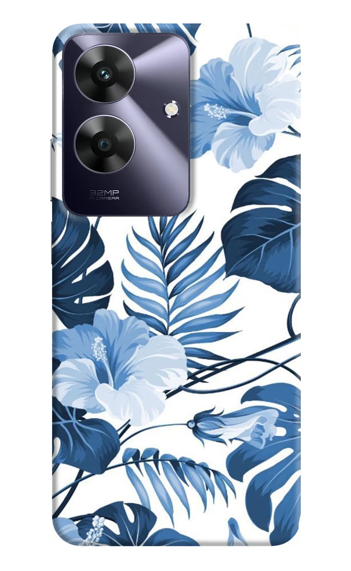 Fabric Art Realme C61 Hard Case Back Cover by Casekaro