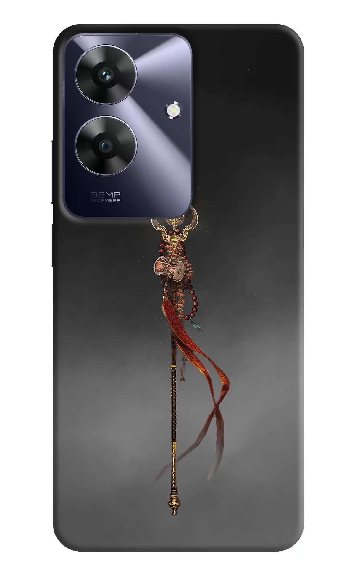 Shiv Trishul Realme C61 Hard Case Back Cover by Casekaro