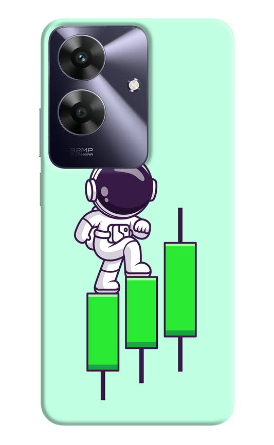 Astronaut Trader Realme C61 Hard Case Back Cover by Casekaro