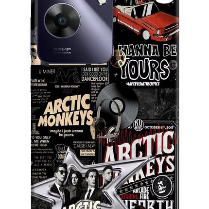 Arctic Monkeys Realme C61 Hard Case Back Cover by Casekaro