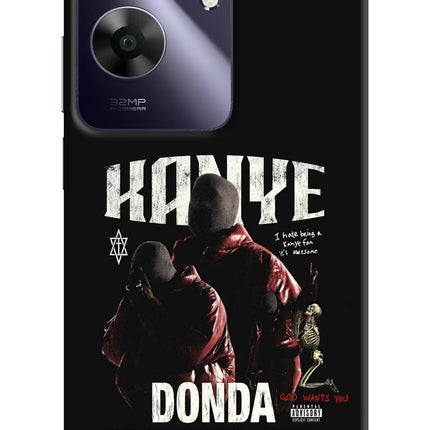 Donda Kanye West Realme C61 Hard Case Back Cover by Casekaro