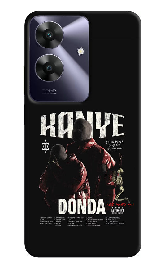 Donda Kanye West Realme C61 Hard Case Back Cover by Casekaro