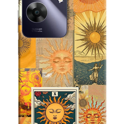 Sun Realme C61 Hard Case Back Cover by Casekaro