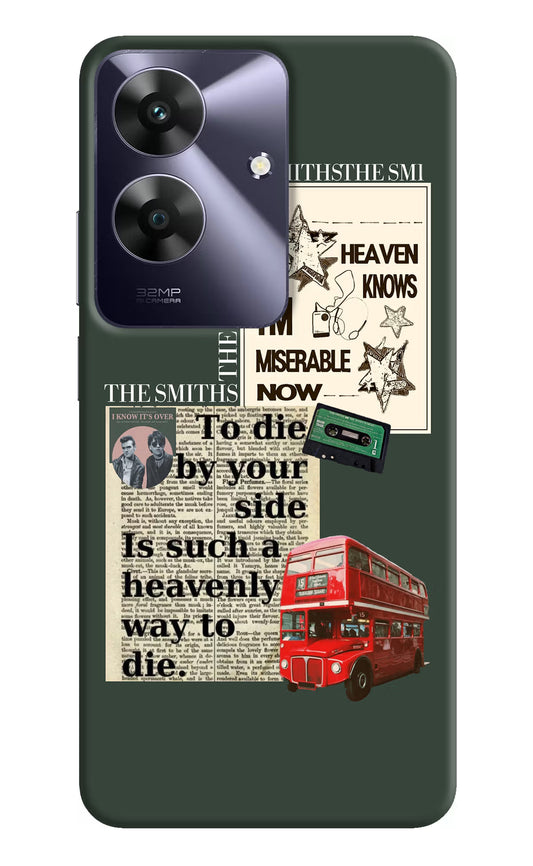 The Smiths Realme C61 Hard Case Back Cover by Casekaro