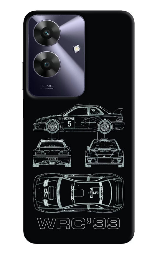 WRC'99 Realme C61 Hard Case Back Cover by Casekaro