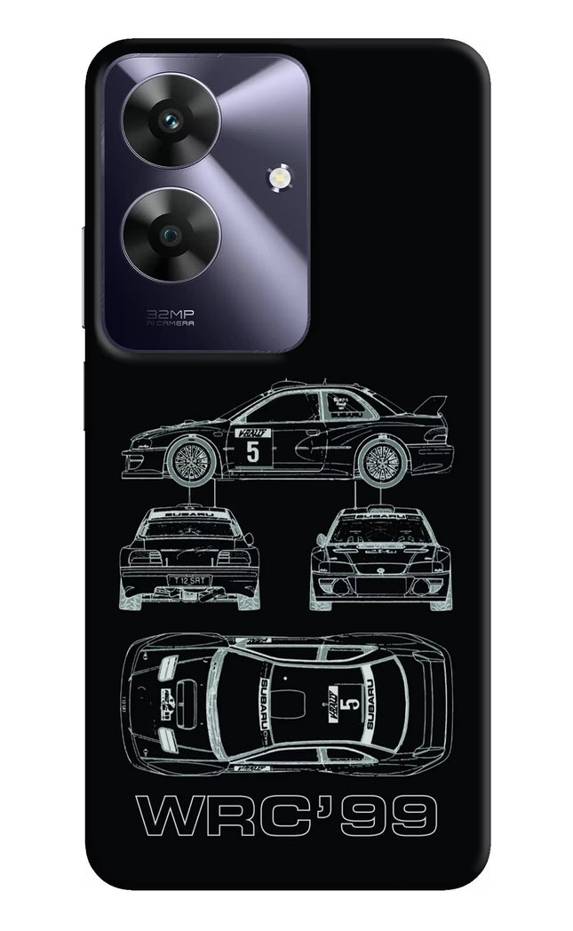 WRC'99 Realme C61 Hard Case Back Cover by Casekaro