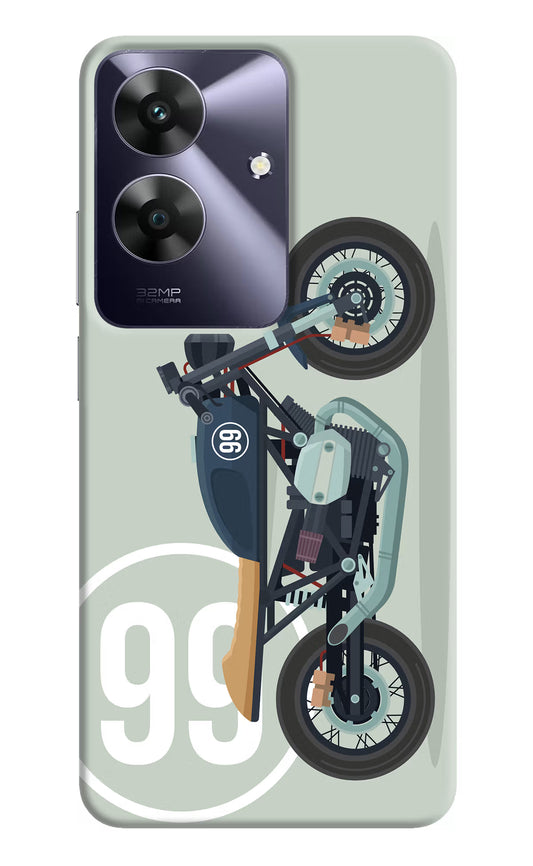 Classic Cafe Racer 99 Realme C61 Hard Case Back Cover by Casekaro