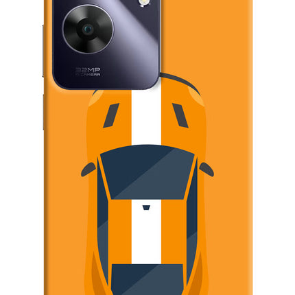 Highway Pursuit Realme C61 Hard Case Back Cover by Casekaro