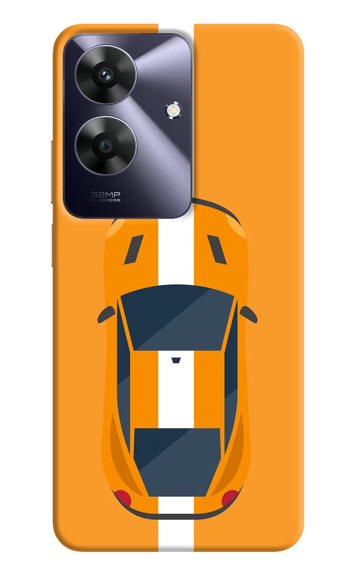 Highway Pursuit Realme C61 Hard Case Back Cover by Casekaro