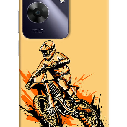 Off-Road Fury Realme C61 Hard Case Back Cover by Casekaro