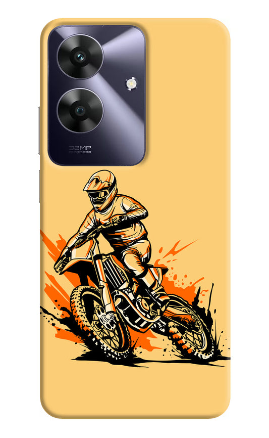 Off-Road Fury Realme C61 Hard Case Back Cover by Casekaro