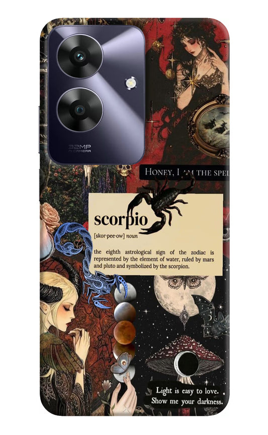 Scorpio Zodiac Realme C61 Hard Case Back Cover by Casekaro