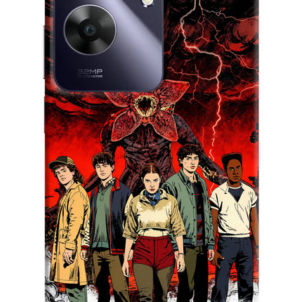Ordinary Things Characters Realme C61 Hard Case Back Cover by Casekaro