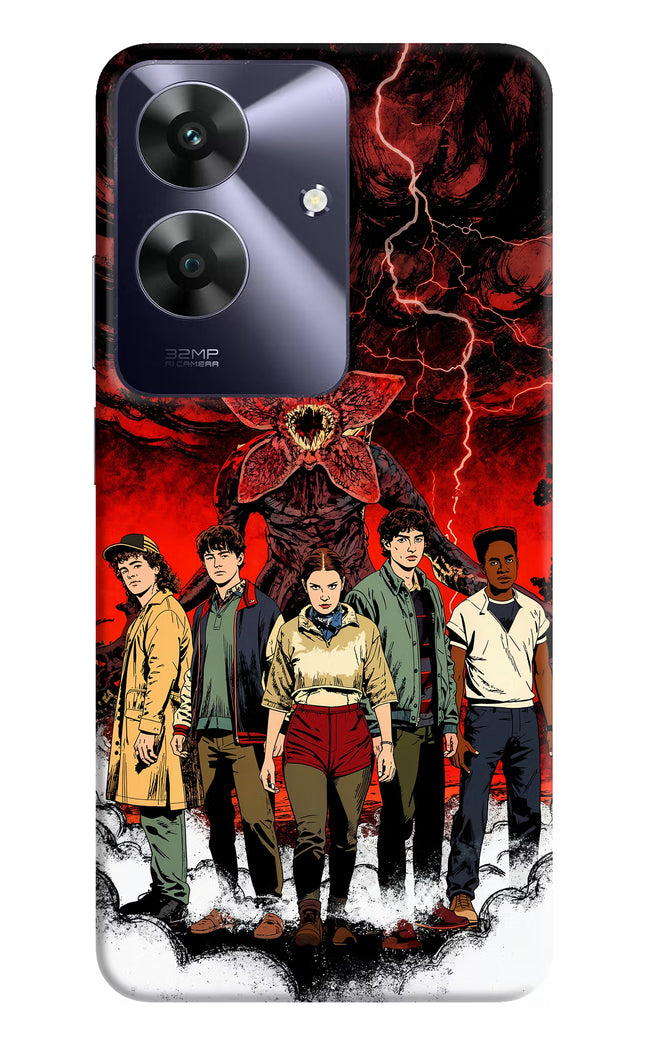Ordinary Things Characters Realme C61 Hard Case Back Cover by Casekaro