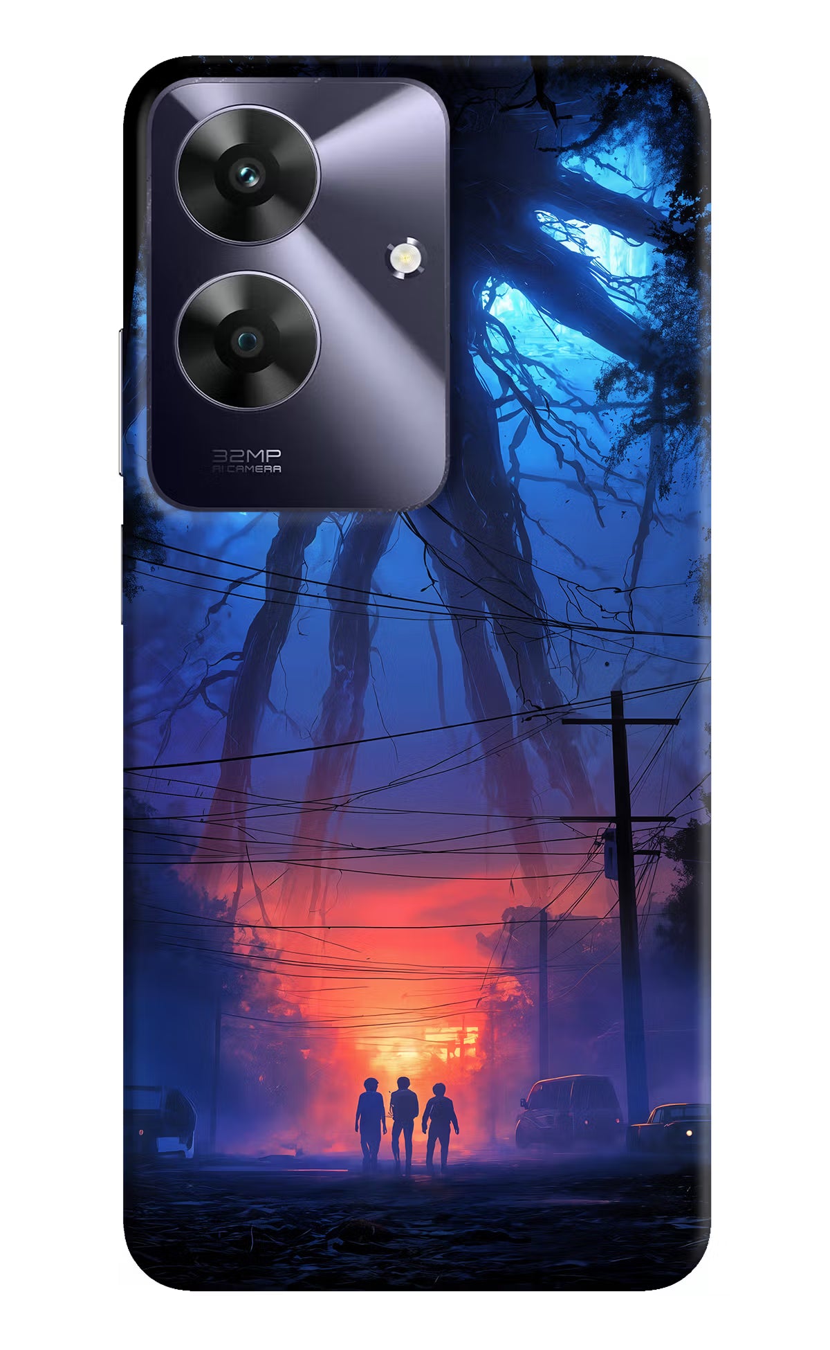 Ordinary Things Shadow Realme C61 Hard Case Back Cover by Casekaro