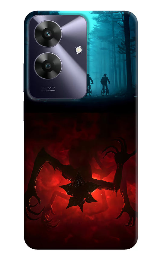Ordinary Things Downside Up Realme C61 Hard Case Back Cover by Casekaro