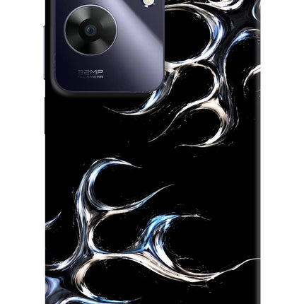 Chrome Tribal Realme C61 Hard Case Back Cover by Casekaro