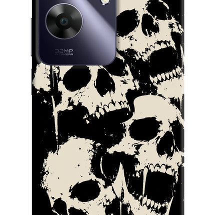 Dead Stack Realme C61 Hard Case Back Cover by Casekaro