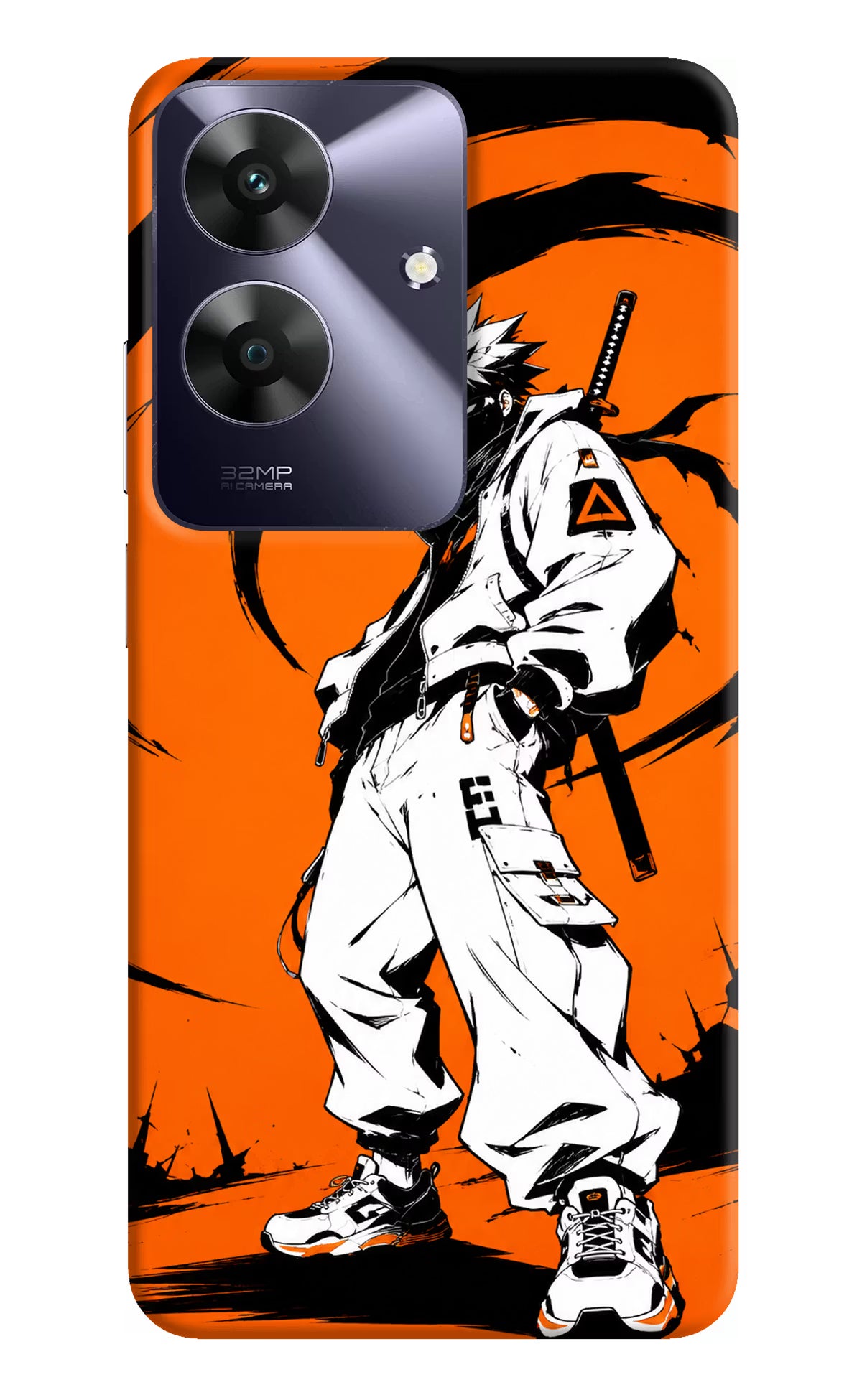 Street Samurai  Realme C61 Hard Case Back Cover by Casekaro