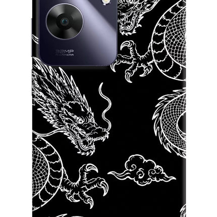 Twin Dragons Realme C61 Hard Case Back Cover by Casekaro