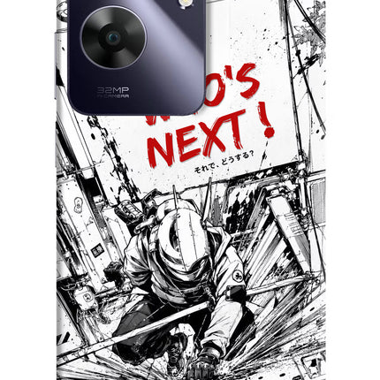 Who's Next Realme C61 Hard Case Back Cover by Casekaro