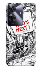 Who's Next Realme C61 Hard Case Back Cover by Casekaro