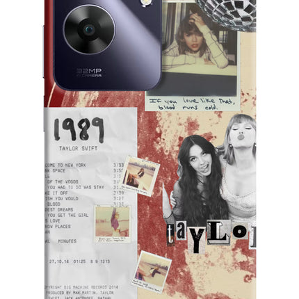 Taylor Swift Realme C61 Hard Case Back Cover by Casekaro