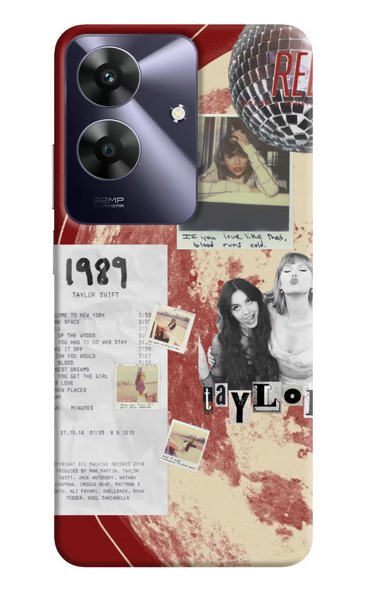 Taylor Swift Realme C61 Hard Case Back Cover by Casekaro