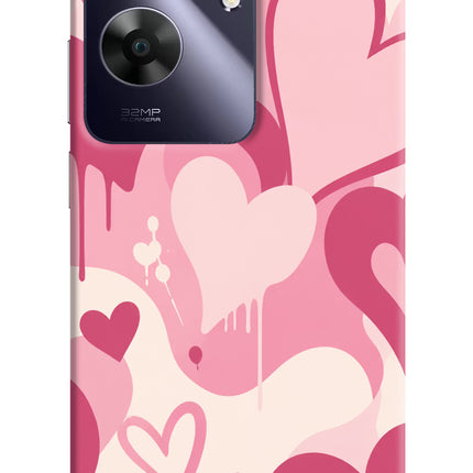 Hearty case Realme C61 Hard Case Back Cover by Casekaro