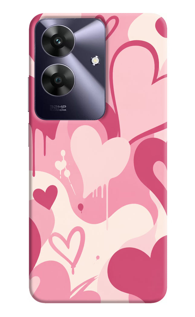 Hearty case Realme C61 Hard Case Back Cover by Casekaro
