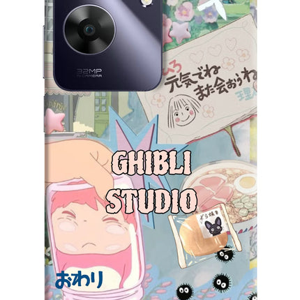 Studio Ghibli Realme C61 Hard Case Back Cover by Casekaro