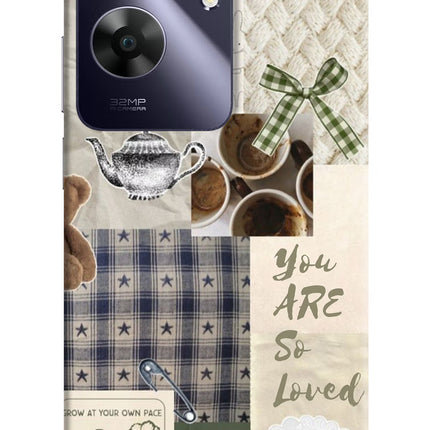 Cookie Realme C61 Hard Case Back Cover by Casekaro