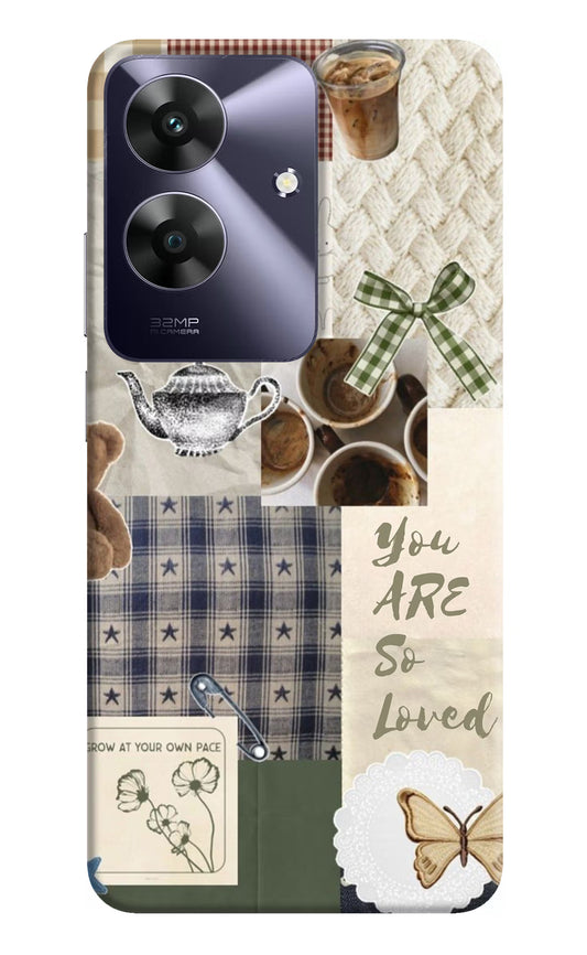 Cookie Realme C61 Hard Case Back Cover by Casekaro