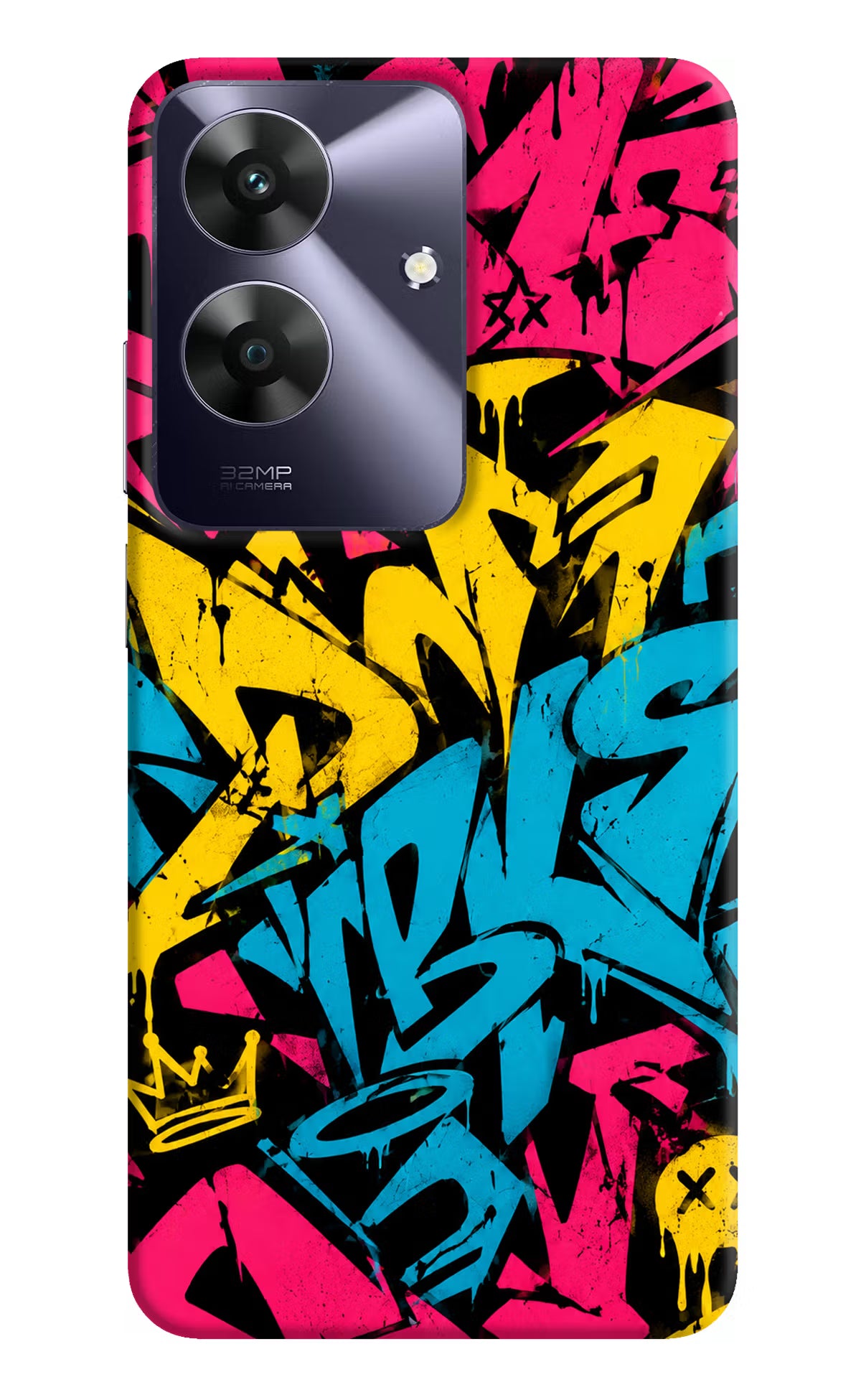 Graffiti Vibe Realme C61 Back Cover