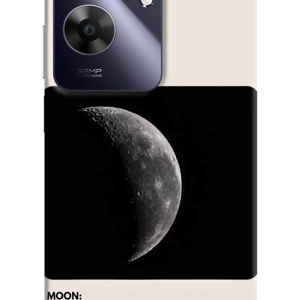 Moon Phase Realme C61 Hard Case Back Cover by Casekaro