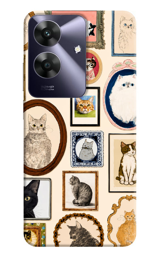 Mirror Cats Realme C61 Hard Case Back Cover by Casekaro