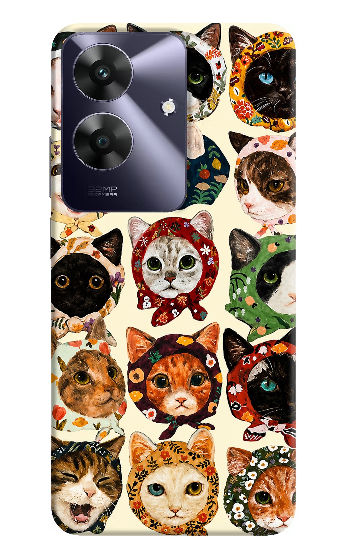 Cool Cat Realme C61 Back Cover