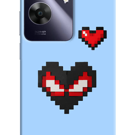 Peter Heart Realme C61 Hard Case Back Cover by Casekaro