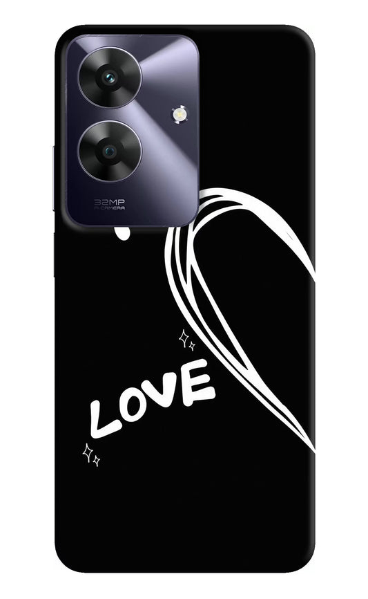 Love Line Realme C61 Hard Case Back Cover by Casekaro