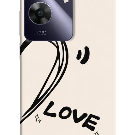 Soul Line Realme C61 Hard Case Back Cover by Casekaro