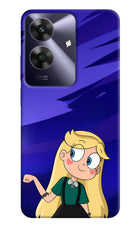 Star Glow Realme C61 Hard Case Back Cover by Casekaro