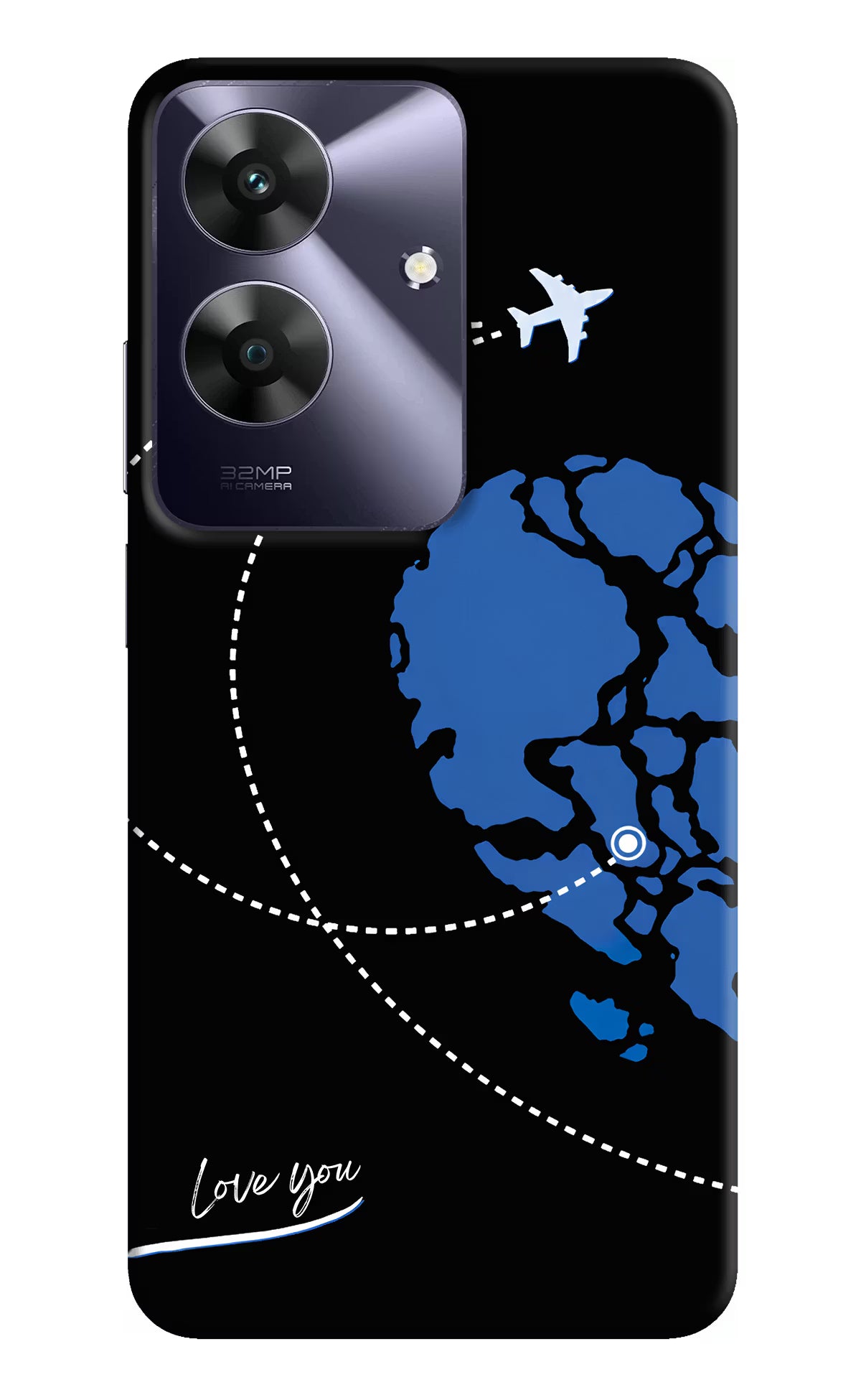 Love Orbit Realme C61 Back Cover